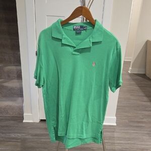 Polo by Ralph Lauren Men's Polo Shirt in Vibrant Green